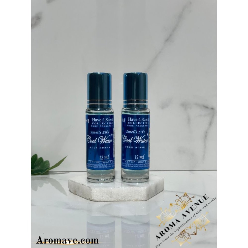 Cool Water Perfume Travel Size Rollerball Pack of 2